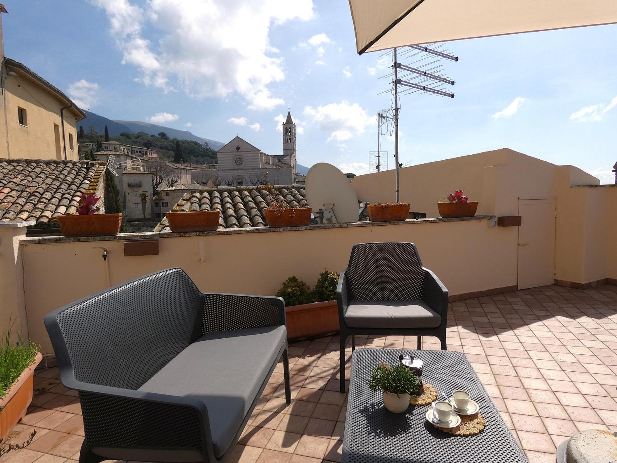 Appartement Scappo In Umbria, La Casa Di Eude à Assise Extérieur photo